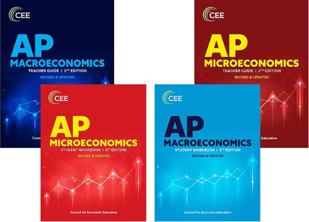 AP Microeconomics and Macroeconomics textbooks
