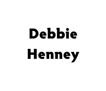 The name "Debbie Henney" on a white background.