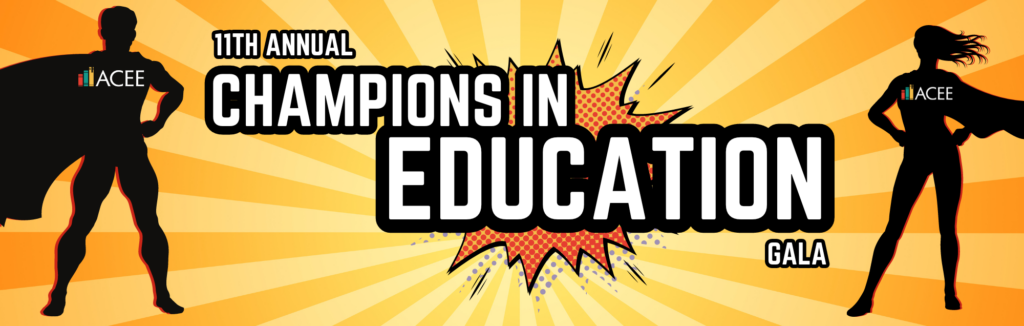 11th Annual Champions in Education logo