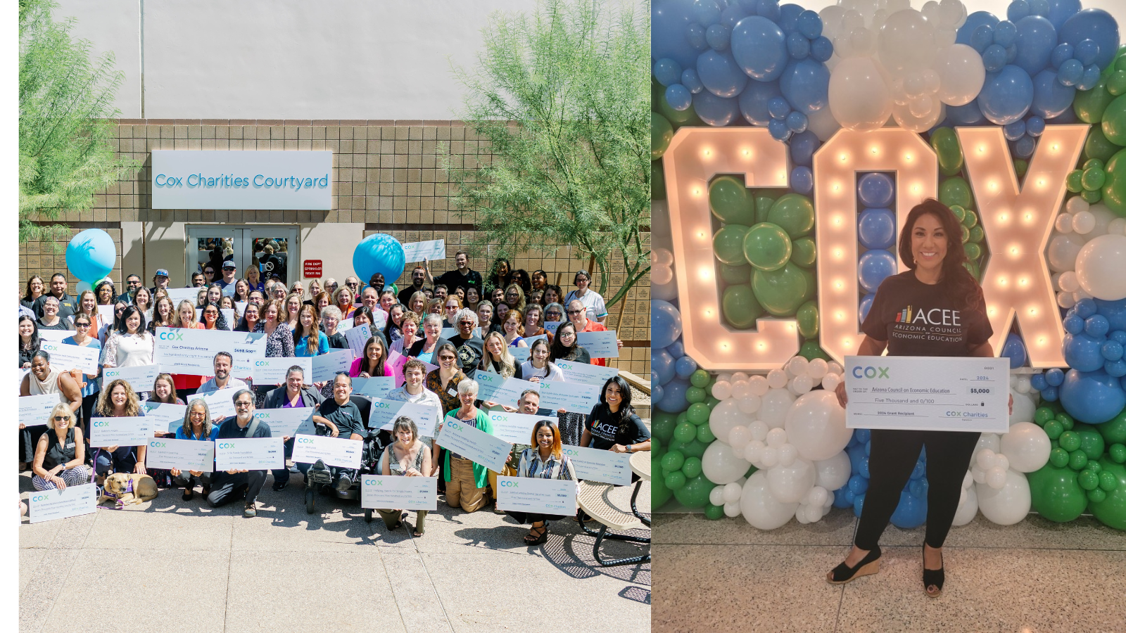 Photo of Cox Grant recipients